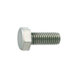 TRUSCO Hex Bolt Titanium Strength T2 Size M6 X, 3-Pack, tb930616