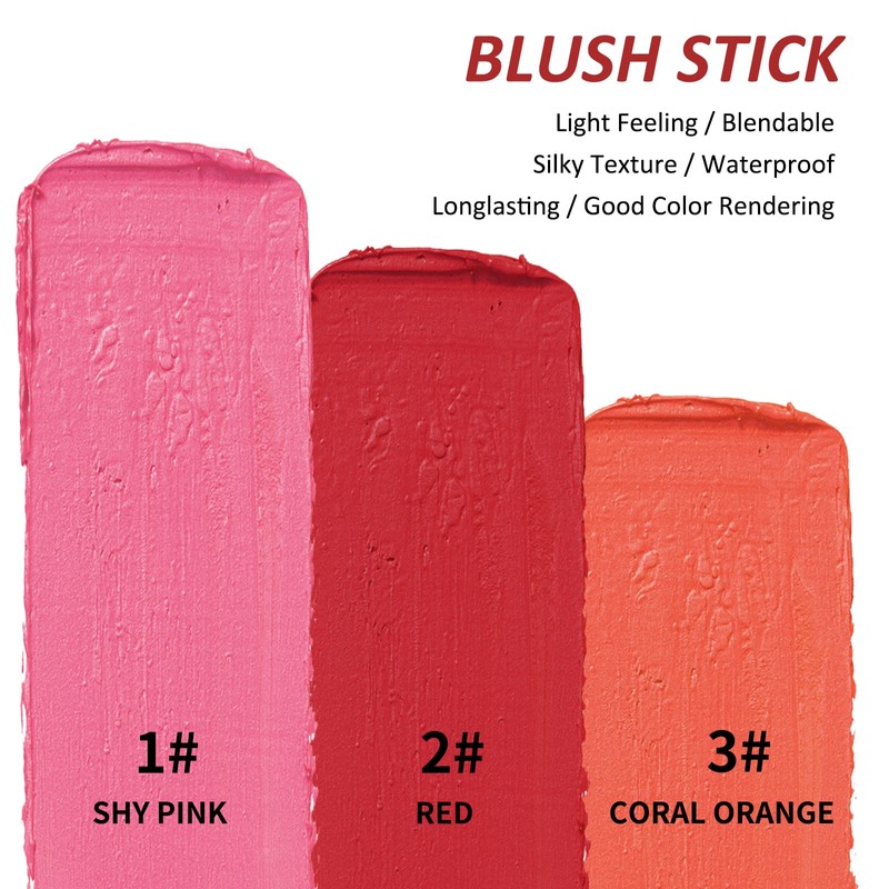 Boobeen Multi-Use Make-Up Blush Pen Waterproof Long Lasting Tinted Solid