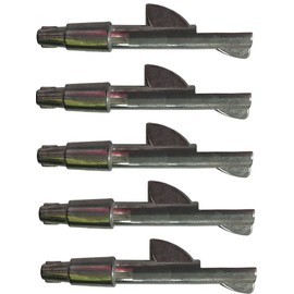 Hookless Maple Sap Spiles. 5 Pack. Cast Aluminum Maple Syrup Taps, For 5/16" tap hole.
