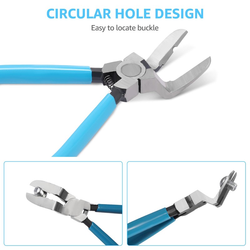 1Pc/2Pcs Panel Clip Pliers Adjustable Push Pin Pliers Spring Loaded