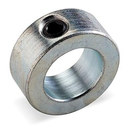 Dayton Zinc Plated Steel Shaft Collar Set Screw Collar Style Standard Dimension Type 1-5/8" Bore Dia. - 1L629-2 Packs