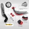 Motorcycle Handguards, Anodized Motorbike Handguards Wind Protector Universal for 7/8''