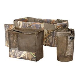 Namvo Multifunction Hunting Bags Belt,Adjustable Belts with Game Pouch Shell Bags Water Bottle Carrier,Field and Game Belt, Belt for Outdoor Hunting Camping Hiking Fishing,Camo