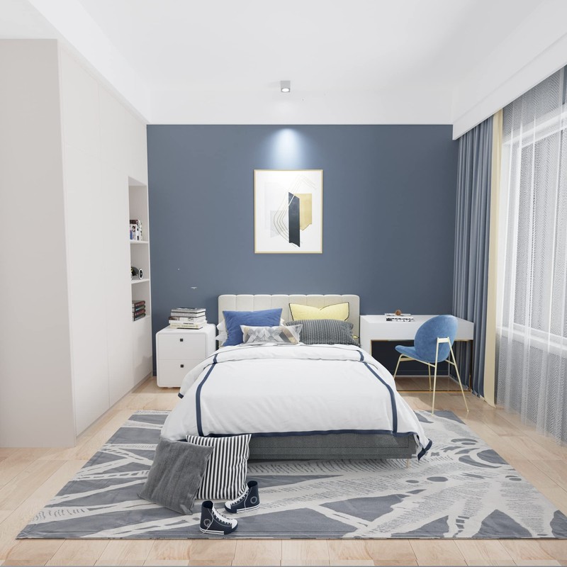 FOOC LED Surface Mounted Light Flat with Large Light Surface