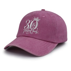 Tallngtha 30th Birthday Decorations for Her, 30 Years Old Party Favors Baseball Cap, 30th Birthday Gifts for Women, Christmas Dirty 30 Hat for Girlfriend Wife