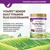 NaturVet NaturVet VitaPet Senior Daily Vitamin Dog Supplements Plus Glucosamine