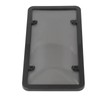 License Plate Frame Cover Set Standard Fit Smoky UV Resistant