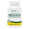 NaturesPlus Mega B-150 Complex - 90 Sustained Release Vegetarian Tablets