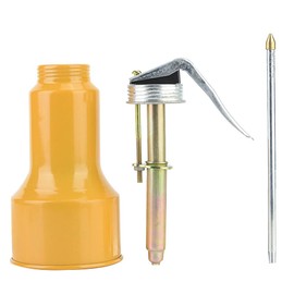 Metal Oil Gun, Aluminum Alloy Oil Can with High Pressure for Cars (400g)