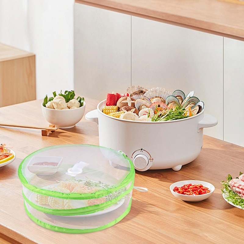3 Pack Pop Up Food Net Covers, 30 x 15cm