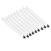 Pack of 10 MF52 NTC Thermistor, 5k-100k Resistance Value, Highly