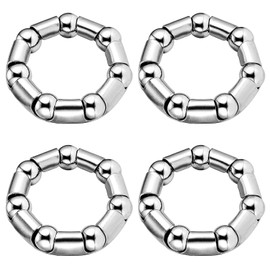 Lanturn Bicycle Crank Bearing 5/16" Ball Size x 7 Balls,4 Pcs Ball Bearings for Bike Crank Bottom Bracket, Kids/Stretch Bicycle