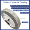 4 in 1 CBN Grinding Wheel 8 inch 180 Grit,1.25”