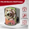 Sevenjungle 40-60 Psi Water Well Pressure Switch, 1/4" Female NPT,