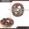 Amavoler Clutch Pad Heavy Duty Aftermarket Parts Fit for 43cc