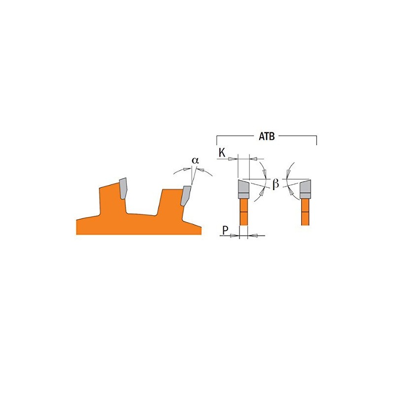 CMT 240.008.04 Biscuit Joiner Blade, 4-Inch Diameter x 8 Teeth,