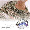 Reading Glasses Blue Light Blocking Anti Fatigue Folding Presbyopic Glasses