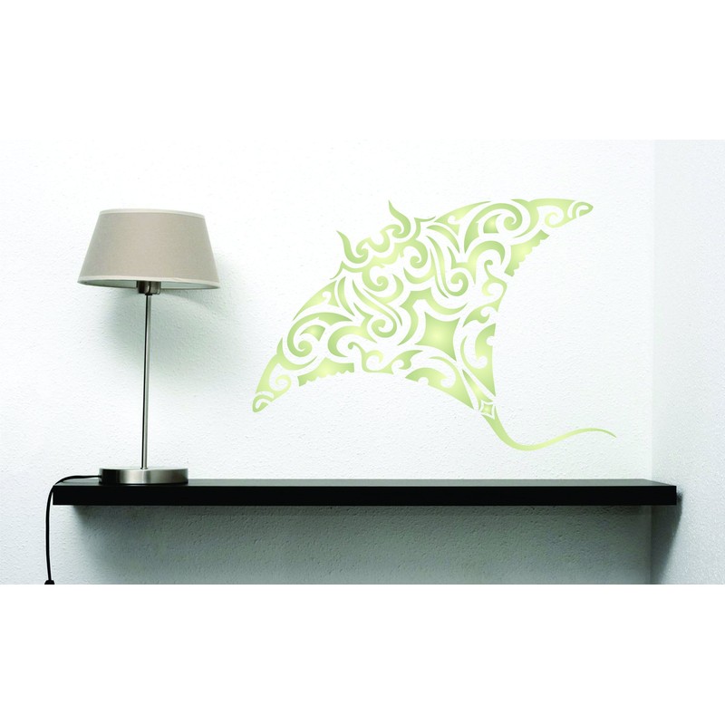 Manta Ray Stencil - 23 x 15 cm (M) -