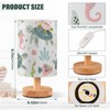 Oarencol Bedside Table Lamp Turtle Sea House Flower Nightstand Lamp