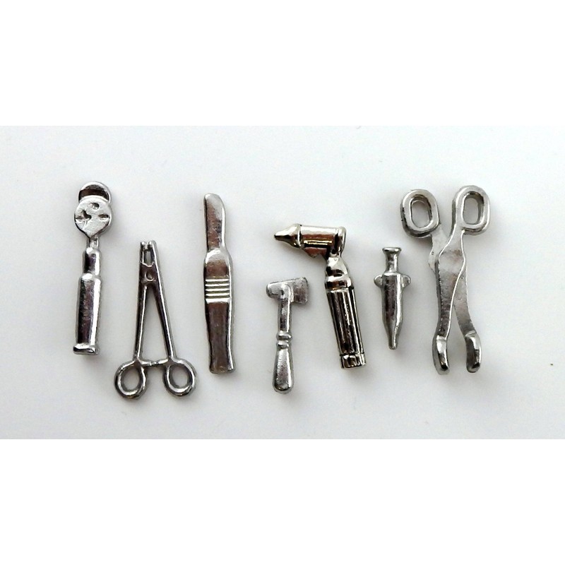 Melody Jane Dollhouse Medical Instruments Doctor Nurse Equipment Miniature 1:12