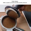51mm Coffee Tamper Stainless Steel Spring Design Coffee Powder Hammer