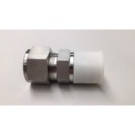 Tokyo Electron 028-003830-1 Fitting Tube S-MC-06-6 Stainless DS028-003830-1