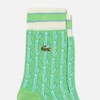 Lacoste Men's Monogram Jacquard Socks, green