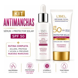 Lbel Antimancha Sérum Niacinamida Protector Solar Tono Medio
