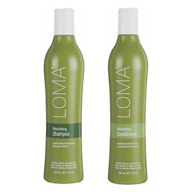 Loma Hair Care Nourishing Shampoo Nourishing Conditioner Duo, 12 oz.