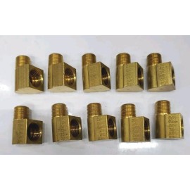 WEATHERHEAD 10 Eaton Weatherhead 402X4 1/8" X 1/4" Brass 90 Degree Elbow Lot FREE SHIPPING