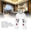 Ausla E26 E27 Socket Splitter Adapter, 4-Way 360 Degree Rotatable