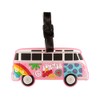 Volkswagen VW T1 Camper Bus Summer Love PVC Luggage Tag
