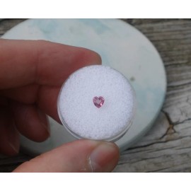 pinnaclediamonds Pink Topaz Heart Gem 4mm
