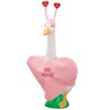 Miles Kimball Conversation Heart Goose Outfit by GagglevilleTM, Fits Large
