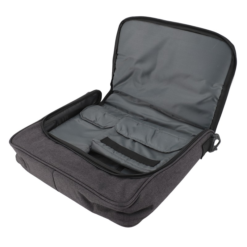 Console Carrying Case Large Capacity Multifunction Grey Travel Storage Bag