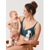 MOMANDA Women's Pump Nursing Bra Without Underwire Lace Pregnancy Breastfeeding