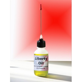 Liberty Oil, 2oz Bottle of The Best 100% Synthetic Oil for Lubricating Folding and Fixed Knives. Protects, Cleans, and Lubricates!!!