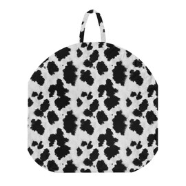 Goronwyfloyd Black White Cowhide Stripes Print Newborn Lounger Cover Removable Soft Comfortable Slipcover for Infant Lounger Pillow Cover Stain Resistant and Scratch Resistant