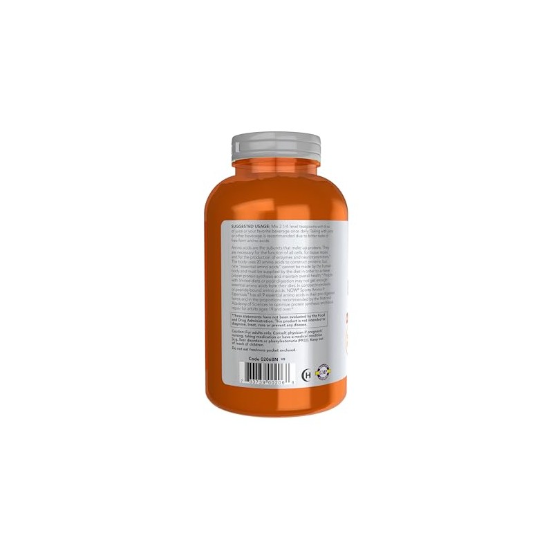 NOW Sports Amino-9 Essentials Powder,330-Grams