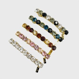 Jean-Paul Clarisse [Department Store] [Jean Paul Clarisse] Crystal Hairpin LFAC0019 LFAC0019 - [00005]Navy / [백화점] [쟝폴클라리쎄] 크리스탈 헤어핀 LFAC0019 LFAC0019 - [00005]네이비
