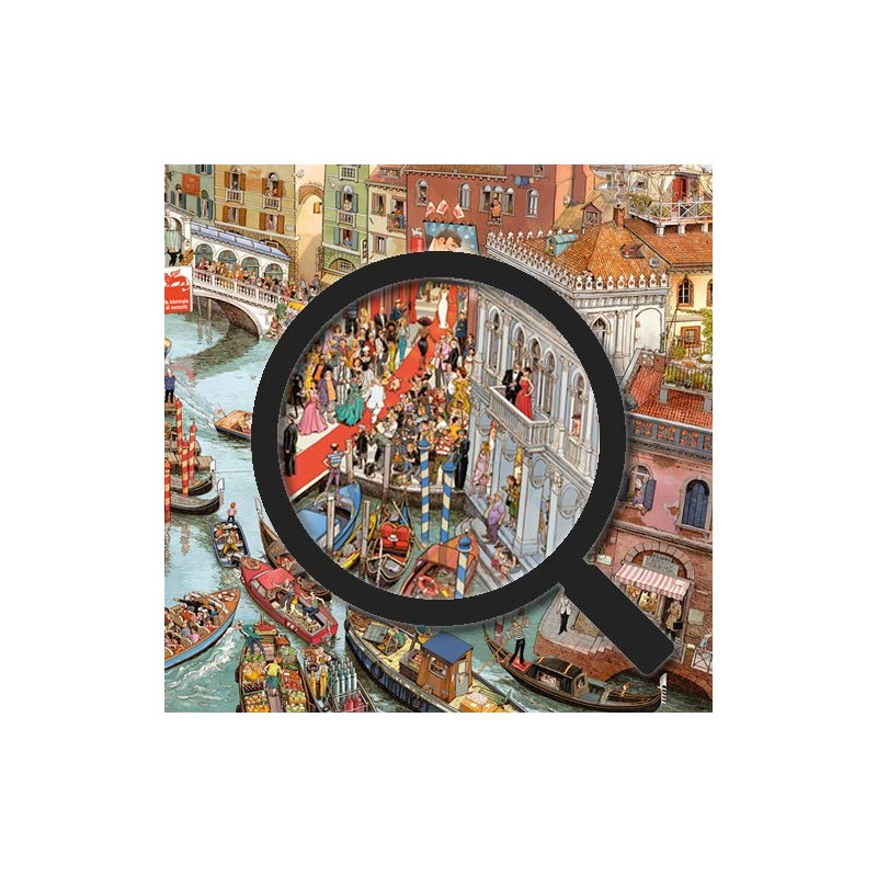 Heye 29843" O Sole Mio Gobel/Knorr Triangular Puzzles