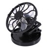 Solar Fan, Electric Mini Clip-On Solar Fan Air Conditioning Cooling
