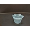 55ml (2oz) Plastic Hinged Lid Deli/Sauce Pot (100)
