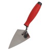 Sealey Stainless Steel Sharp Pointing Trowel - Rubber Handle 140mm