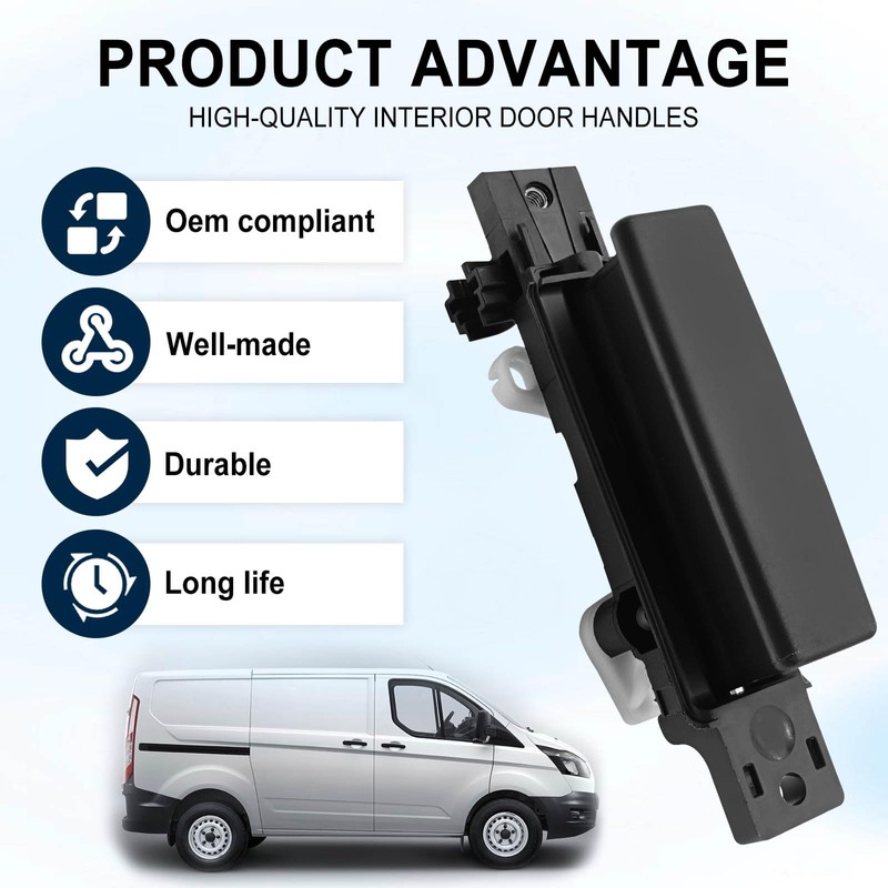 Dunviku Interior Sliding Door Handle Right Passenger Side Interior Door