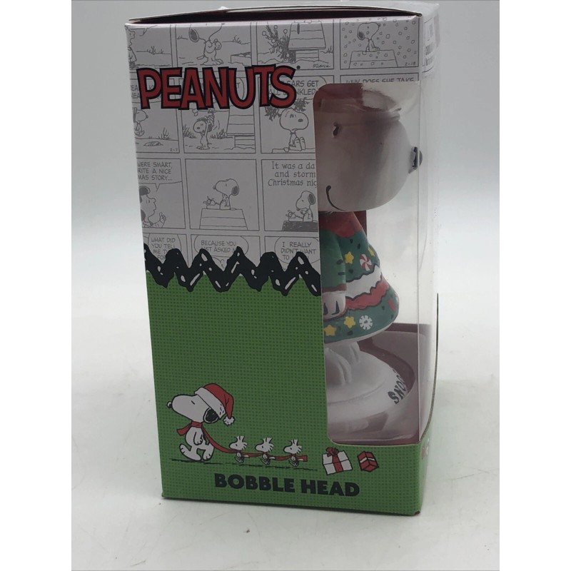 Peanuts SNOOPY Bobblehead Ugly Sweater Christmas Holiday 2024 NEW