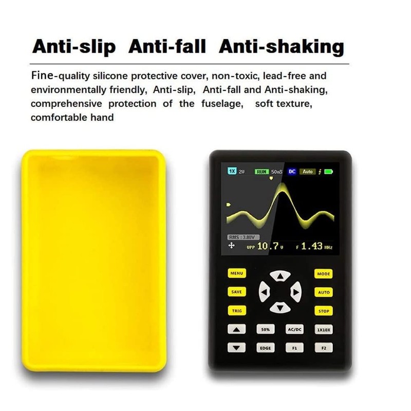 Fasizi digital mini oscilloscope 2.4" LCD screen handheld portable with