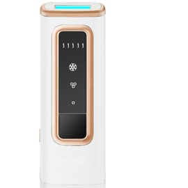 IPL-Haarentfernungsgerät mit Eiskühlung für Frauen und Männer zur Laser-Haarentfernung im Gesicht, in der Bikinizone, an den Beinen und am Körper, schmerzfreies Lasersystem mit 3 Modi und 9 Stufen