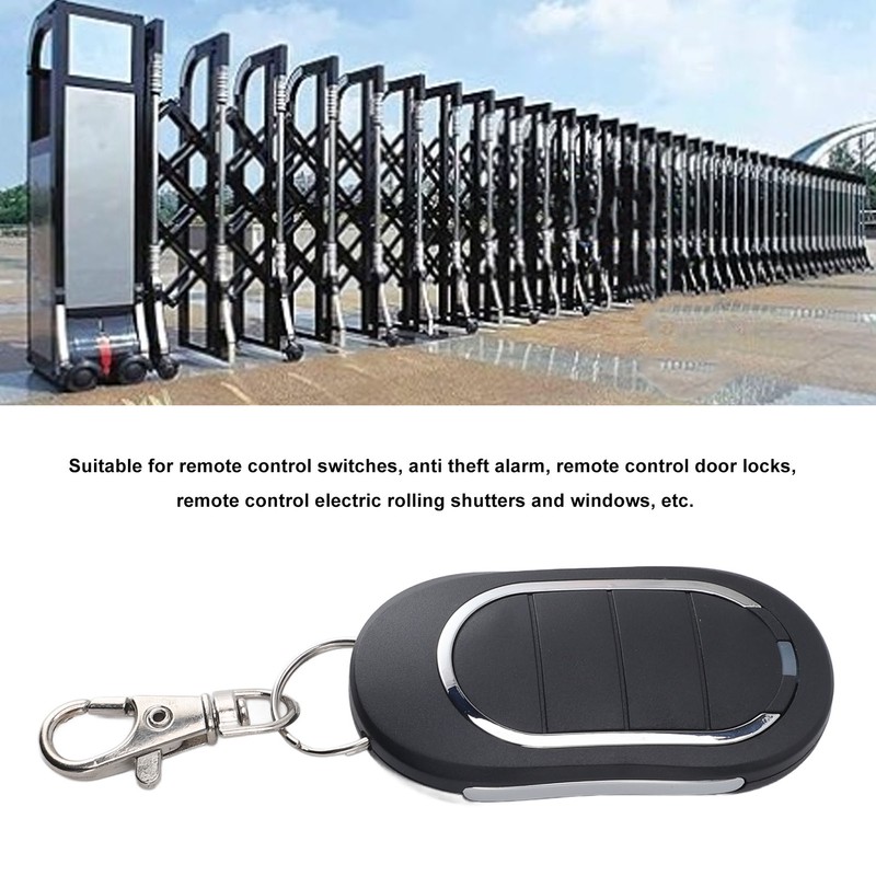 Remote Control Key Fob 433.92mhz 164ft Range Multifunctional Built in