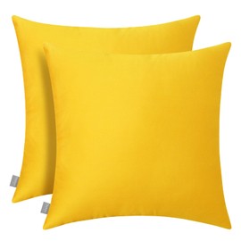 Thmyo paquete de 2 fundas para almohadas cuadradas de algodón sólido decorativo DIY fundas para almohadas en blanco fundas para cojines de sublimación transferencia de calor para sofá, sofá cama